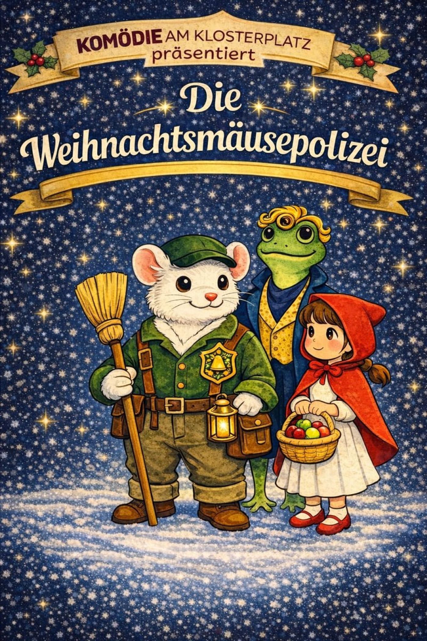 Previews: DIE WEIHNACHTSMäUSEPOLIZEI at Komödie Am Klosterplatz Image