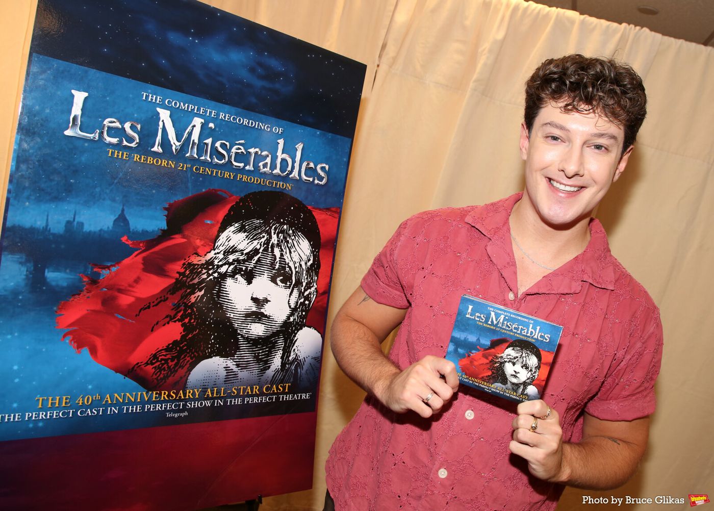 Photos: LES MISÉRABLES Stars Jac Yarrow, Shan Ako & Killian Donnelly Celebrate 40th Anniversary Cast Recording Image