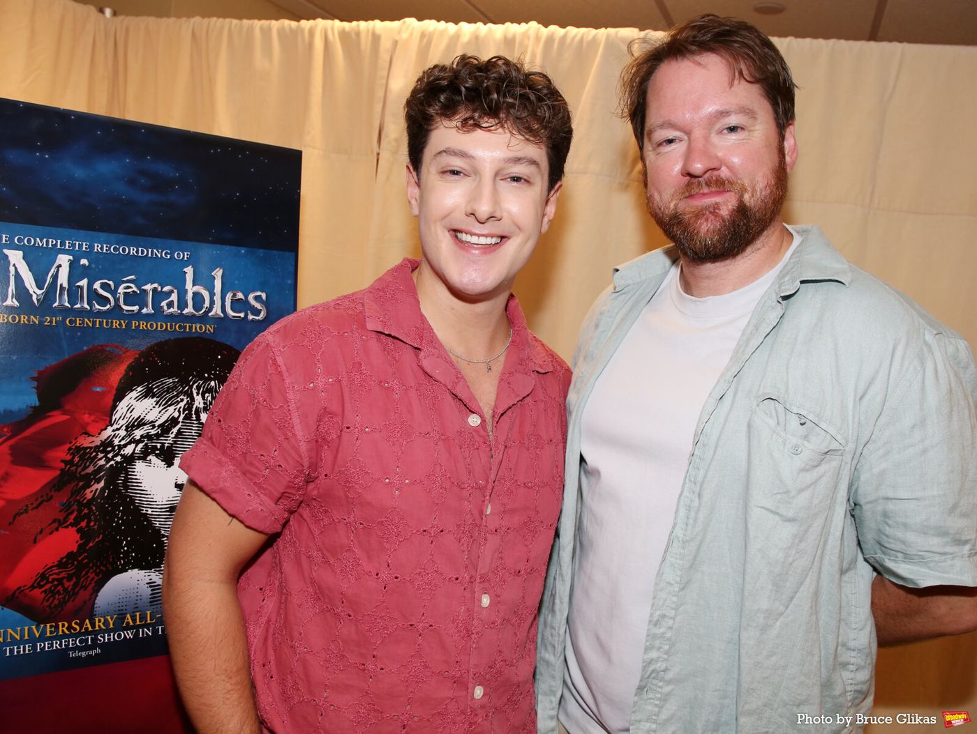 Photos: LES MISÉRABLES Stars Jac Yarrow, Shan Ako & Killian Donnelly Celebrate 40th Anniversary Cast Recording Image