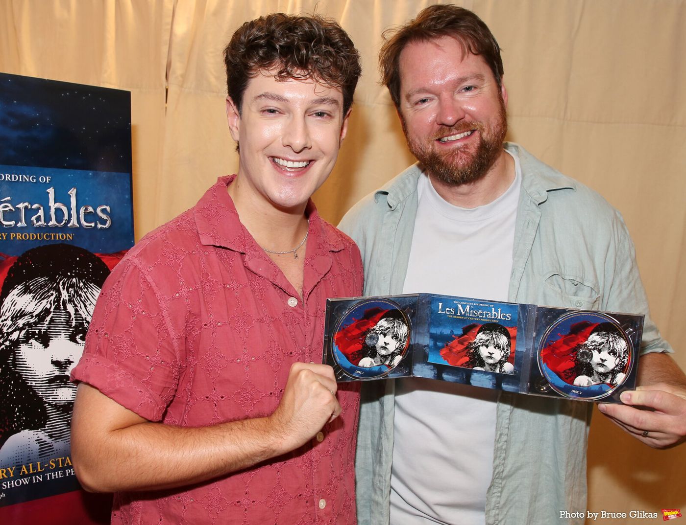 Photos: LES MISÉRABLES Stars Jac Yarrow, Shan Ako & Killian Donnelly Celebrate 40th Anniversary Cast Recording Image