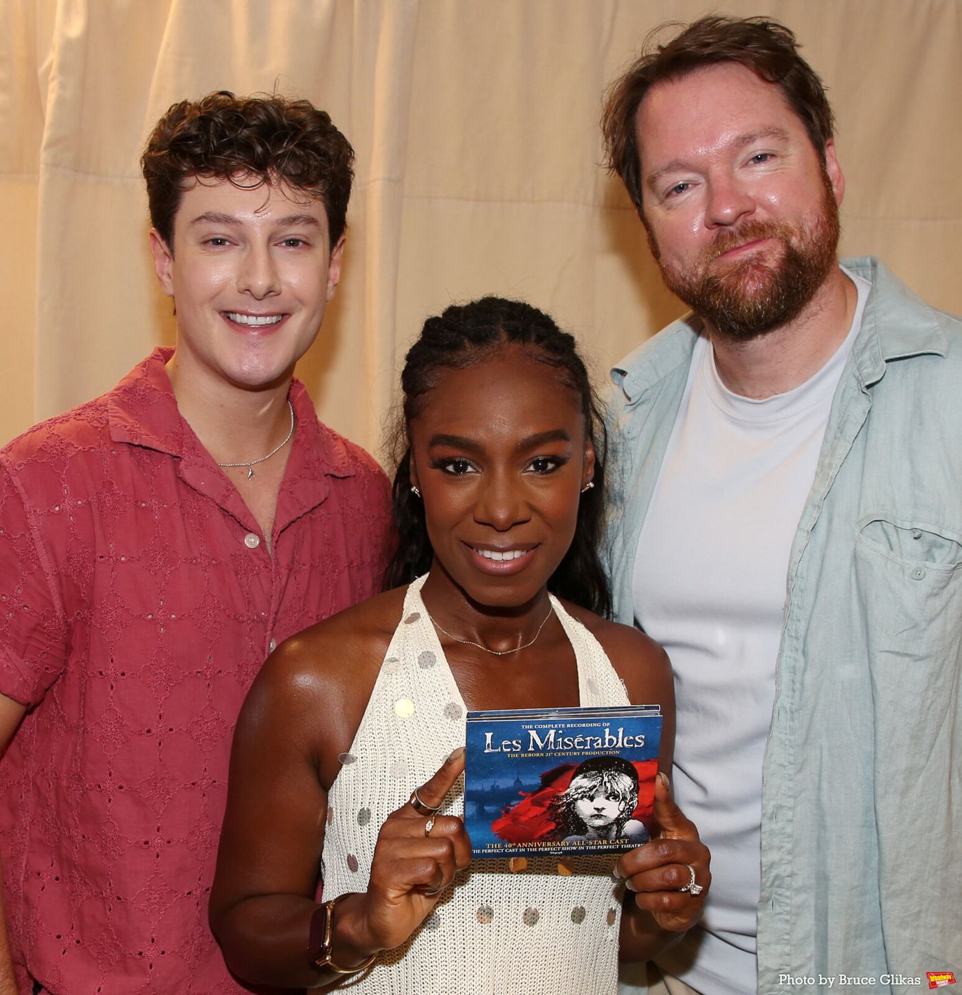 Photos: LES MISÉRABLES Stars Jac Yarrow, Shan Ako & Killian Donnelly Celebrate 40th Anniversary Cast Recording Image