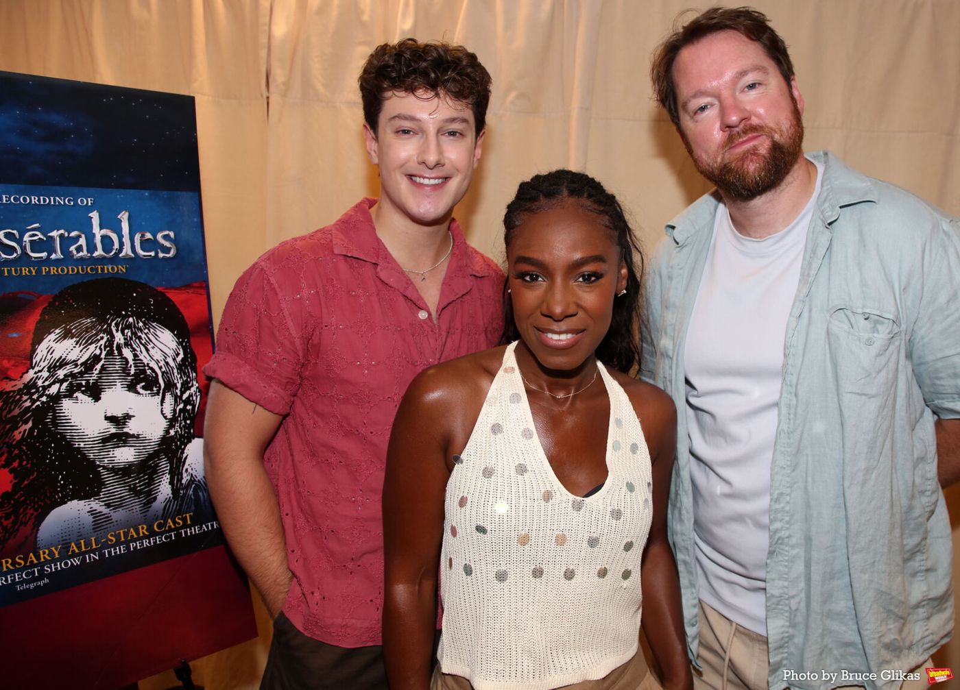 Photos: LES MISÉRABLES Stars Jac Yarrow, Shan Ako & Killian Donnelly Celebrate 40th Anniversary Cast Recording Image