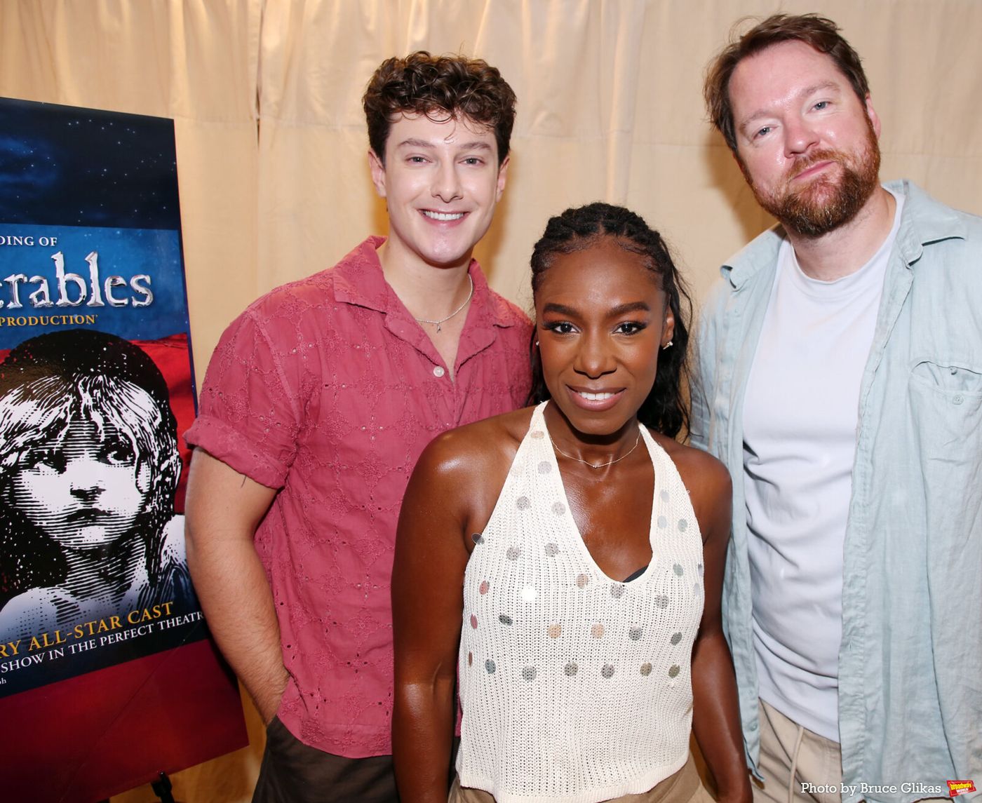 Photos: LES MISÉRABLES Stars Jac Yarrow, Shan Ako & Killian Donnelly Celebrate 40th Anniversary Cast Recording Image