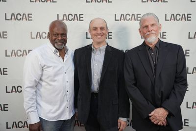 Kim Estes, Alexander Rubinow, and Jeff Kober Photo