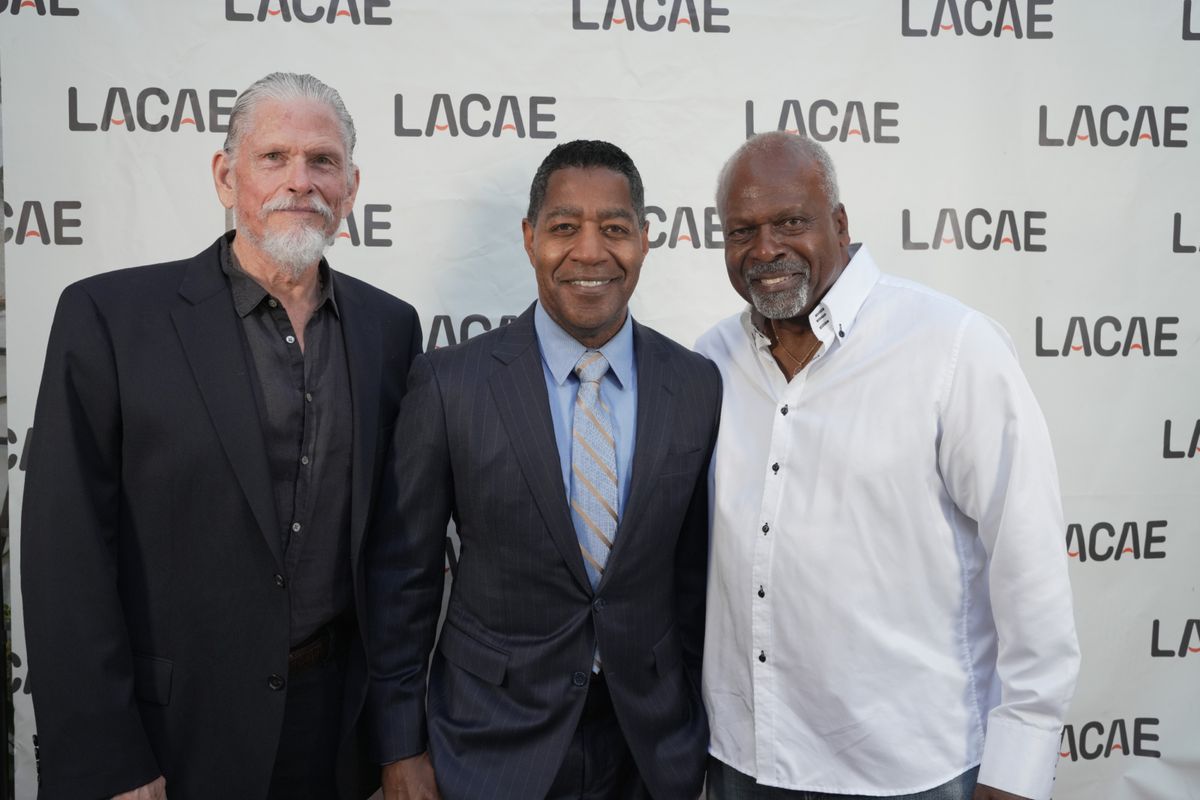 Jeff Kober, Merrick McCartha and Kim Estes at Photos: Eva Larue, Jeff Kober, Kim Estes & More Celebrated at FYC Independents and FALA Emmy Nomination Event