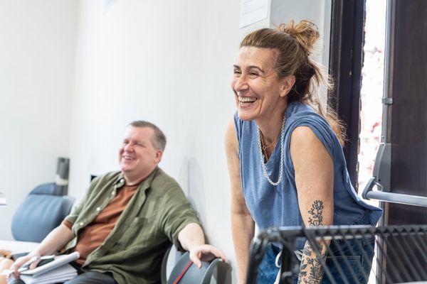 David Lindsay-Abaire and Jeanine Tesori Photo