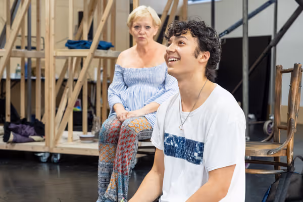 Gilli Jones with Maria Friedman Photo