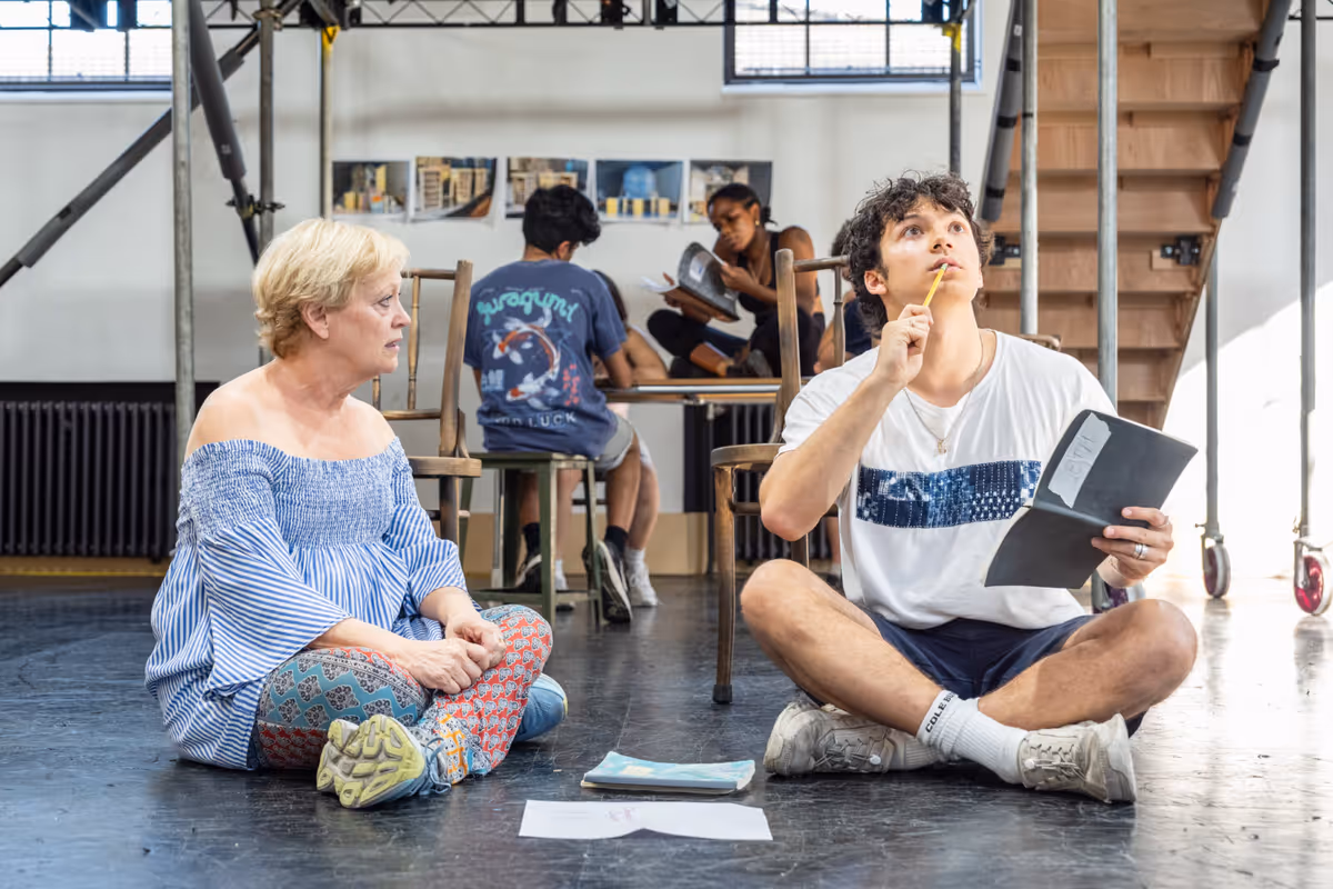 Maria Friedman and Gilli Jones at Photos: Maria Friedman and More in Rehearsals for KIMBERLY AKIMBO at Hampstead Theatre