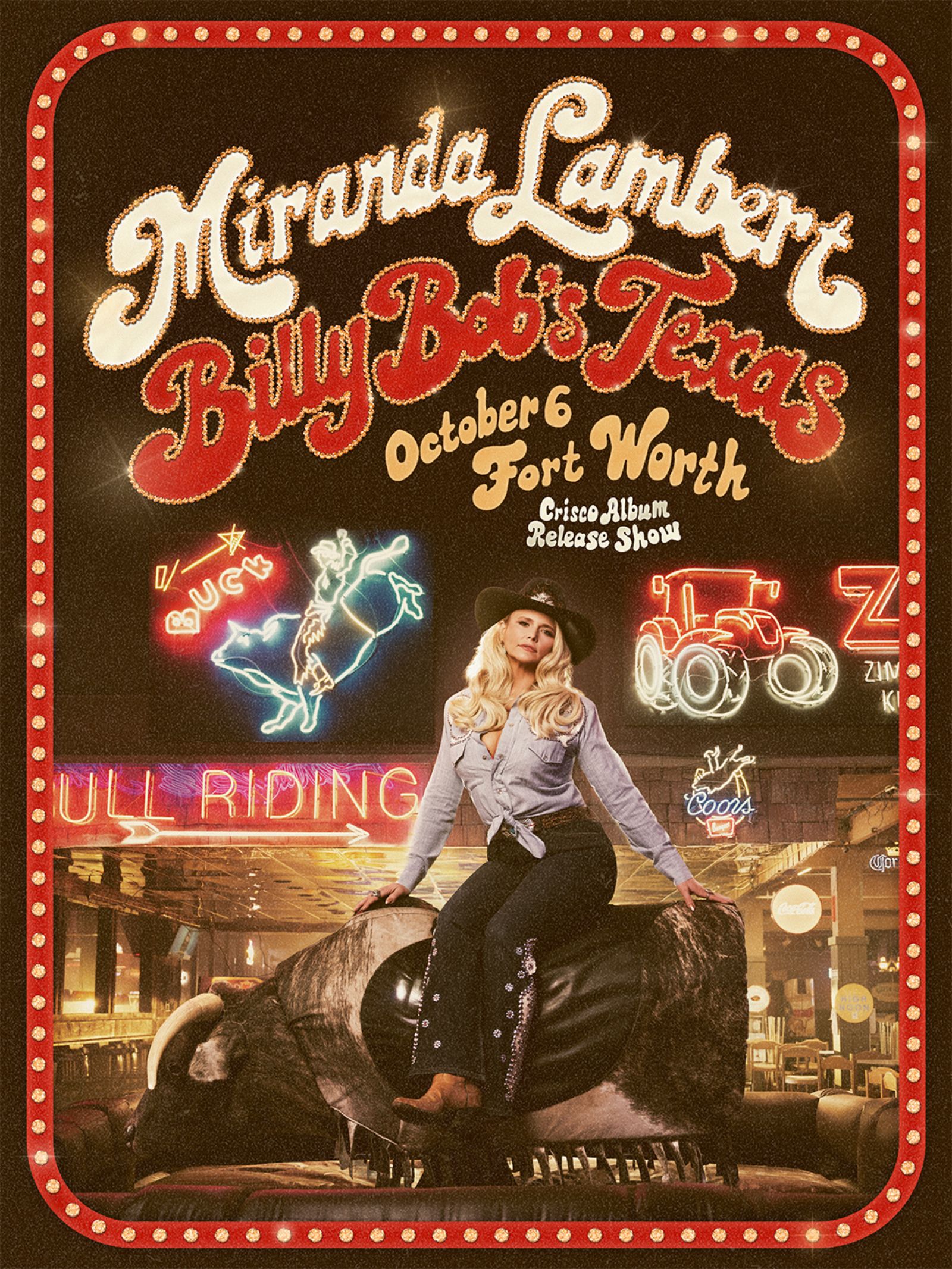 Photos: Miranda Lambert to Celebrate CRISCO With Album Release Show at Billy Bob's Texas — photo 1 of 2