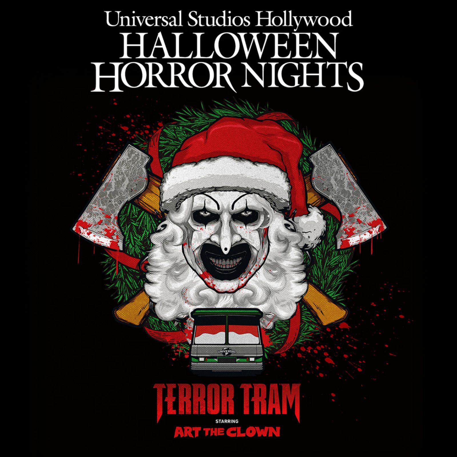 Photos: TERROR TRAM Starring Art the Clown to Join Halloween Horror Nights 2026 — photo 2 of 16
