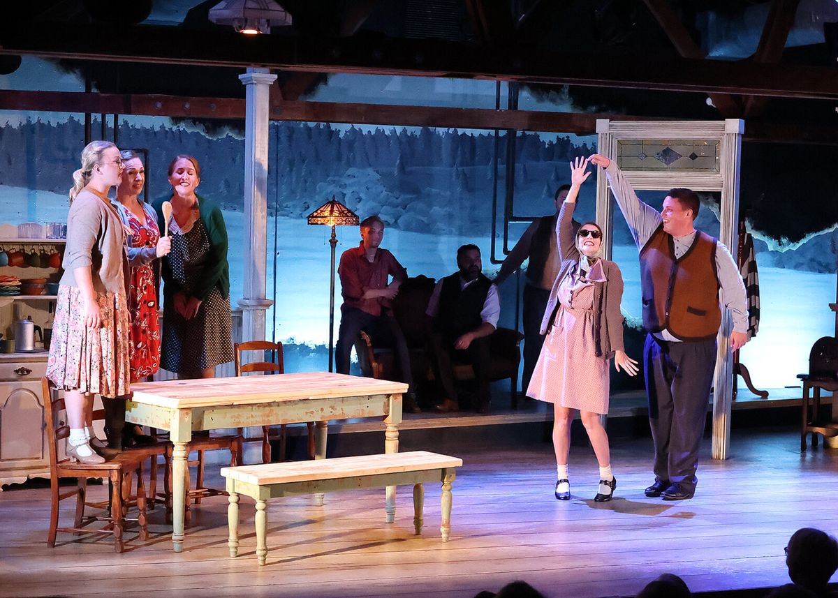 Madison Mayer, Christina Monahan, Denise Page, Elijah Corbin, Anthony Teixeira, Amanda Collins, Zack Johnson at Photos: GIRL FROM THE NORTH COUNTRY at Cape Rep Theatre