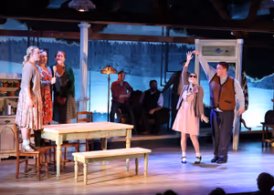 Madison Mayer, Christina Monahan, Denise Page, Elijah Corbin, Anthony Teixeira, Amanda Collins, Zack Johnson @ BroadwayWorld Madison Mayer, Christina Monahan, Denise Page, Elijah Corbin, Anthony Teixeira, Amand Photo