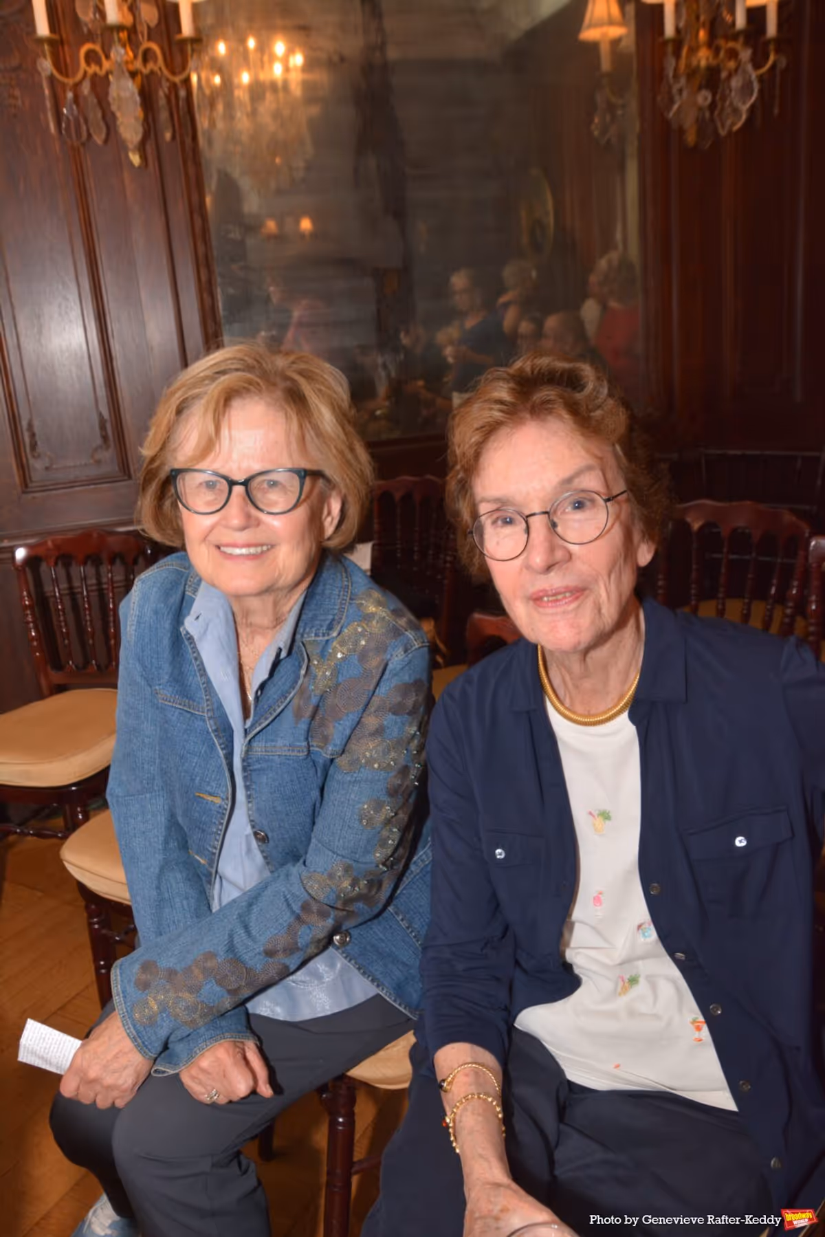 Mary Henninger and Pamela Singleton at Photos: Karen Ziemba, Robert Cuccioli, A.J. Shively, and More Lead Staged Reading of JOHN BULL'S OTHER ISLAND