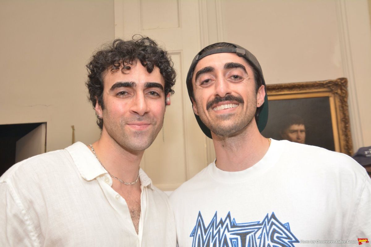 Rodd Cyrus and Ryon Farhadi at Photos: Karen Ziemba, Robert Cuccioli, A.J. Shively, and More Lead Staged Reading of JOHN BULL'S OTHER ISLAND