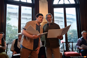 Jamie Sanders and Robert Cuccioli @ BroadwayWorld Jamie Sanders and Robert Cuccioli Photo