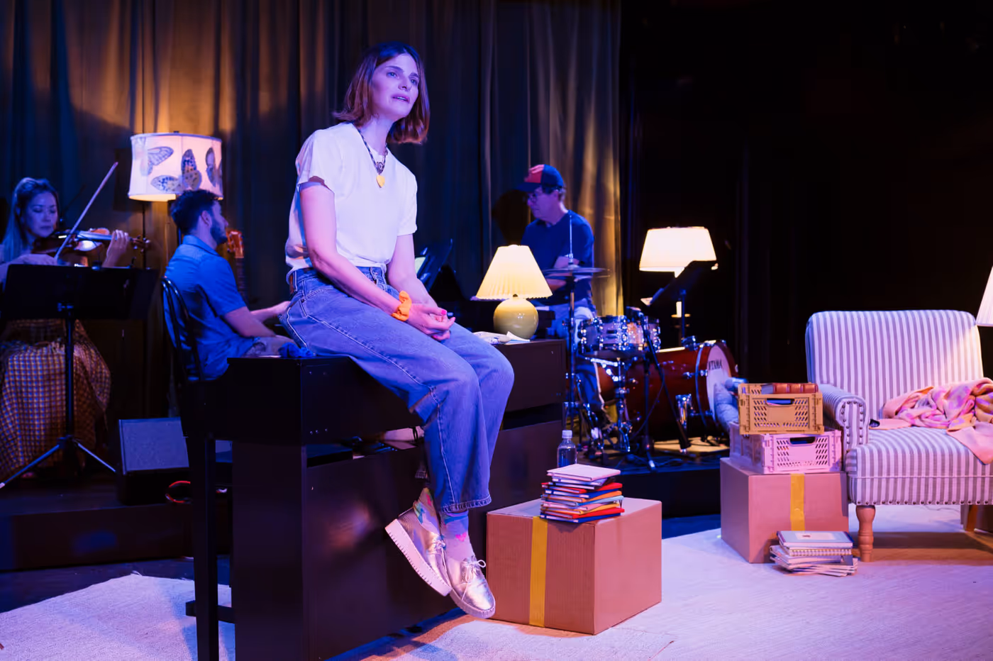 Photos: First Look at WE'VE BEEN HERE BEFORE, with Lindsey Kraft and Ben Folds Image