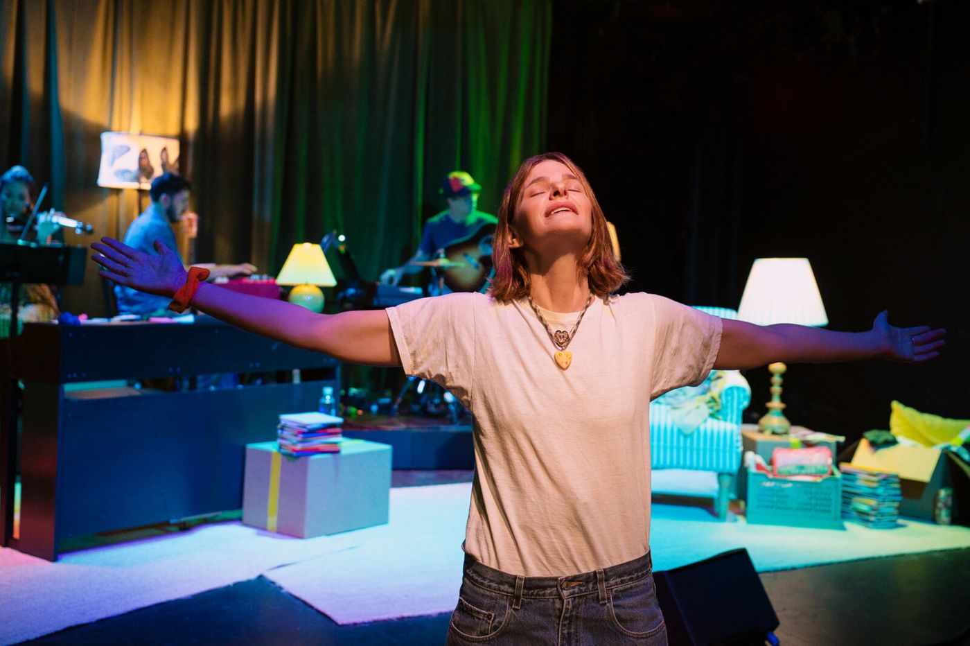 Photos: First Look at WE'VE BEEN HERE BEFORE, with Lindsey Kraft and Ben Folds Image