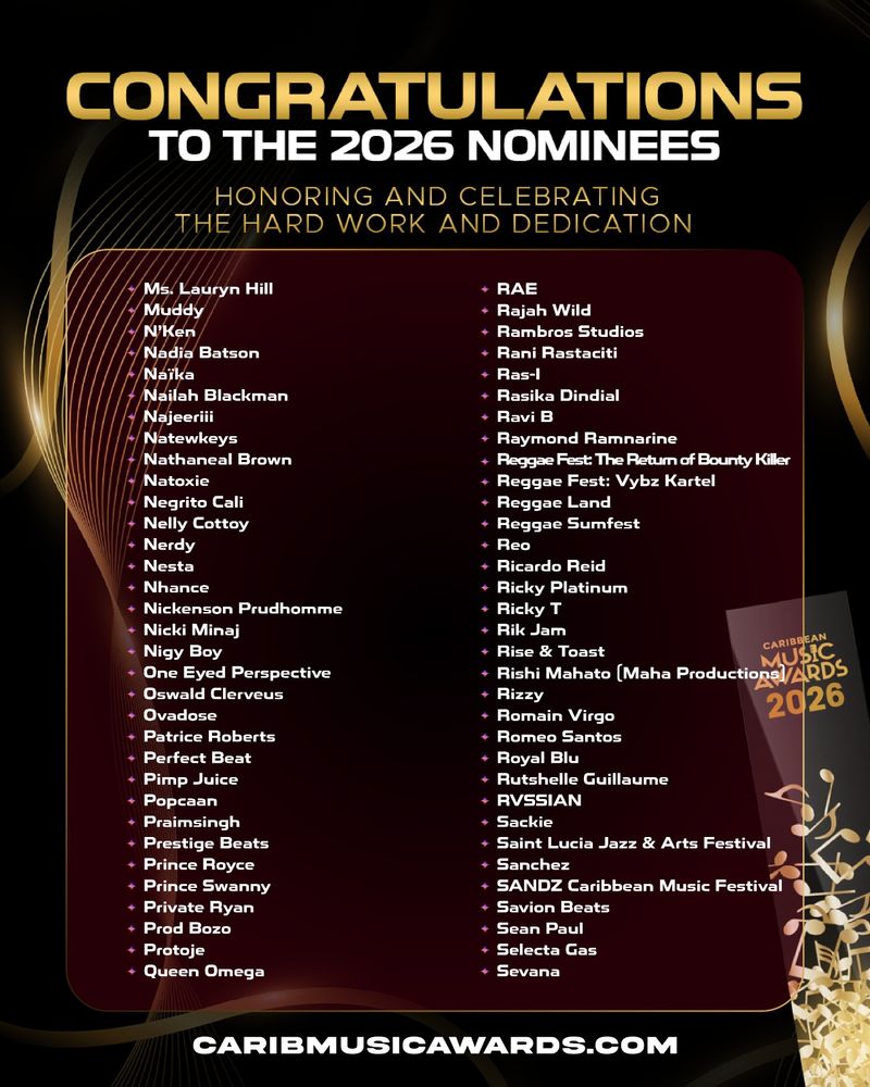 Photos: SHYNE, PATRA, CALYPSO ROSE, Alan Cavé to Be Honored at Caribbean Music Awards — photo 15 of 39