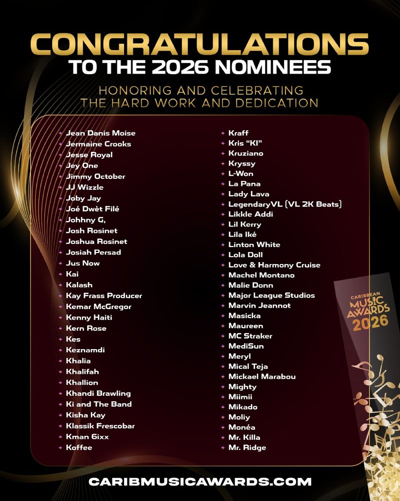 Photos: SHYNE, PATRA, CALYPSO ROSE, Alan Cavé to Be Honored at Caribbean Music Awards — photo 16 of 39