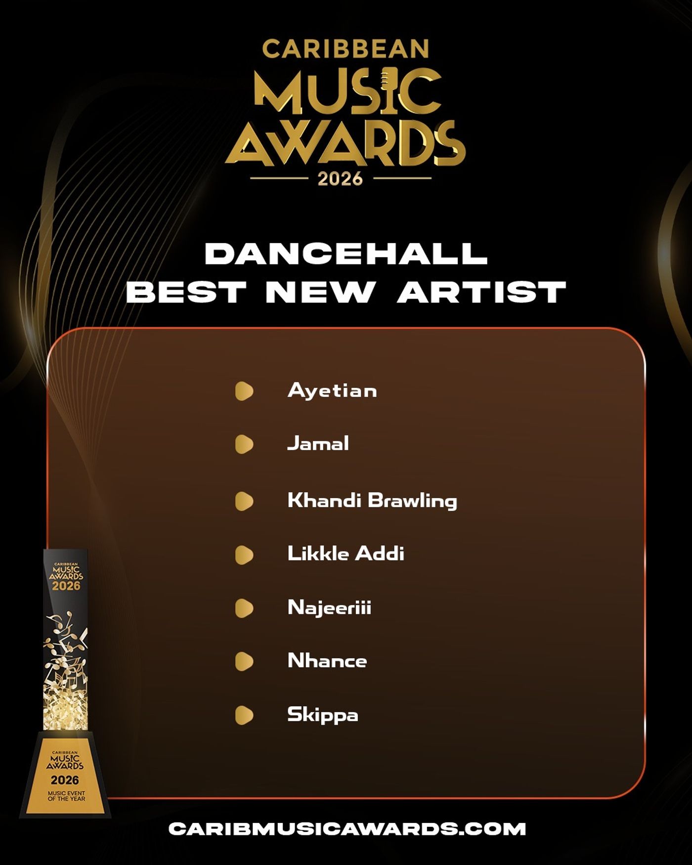 Photos: SHYNE, PATRA, CALYPSO ROSE, Alan Cavé to Be Honored at Caribbean Music Awards Image