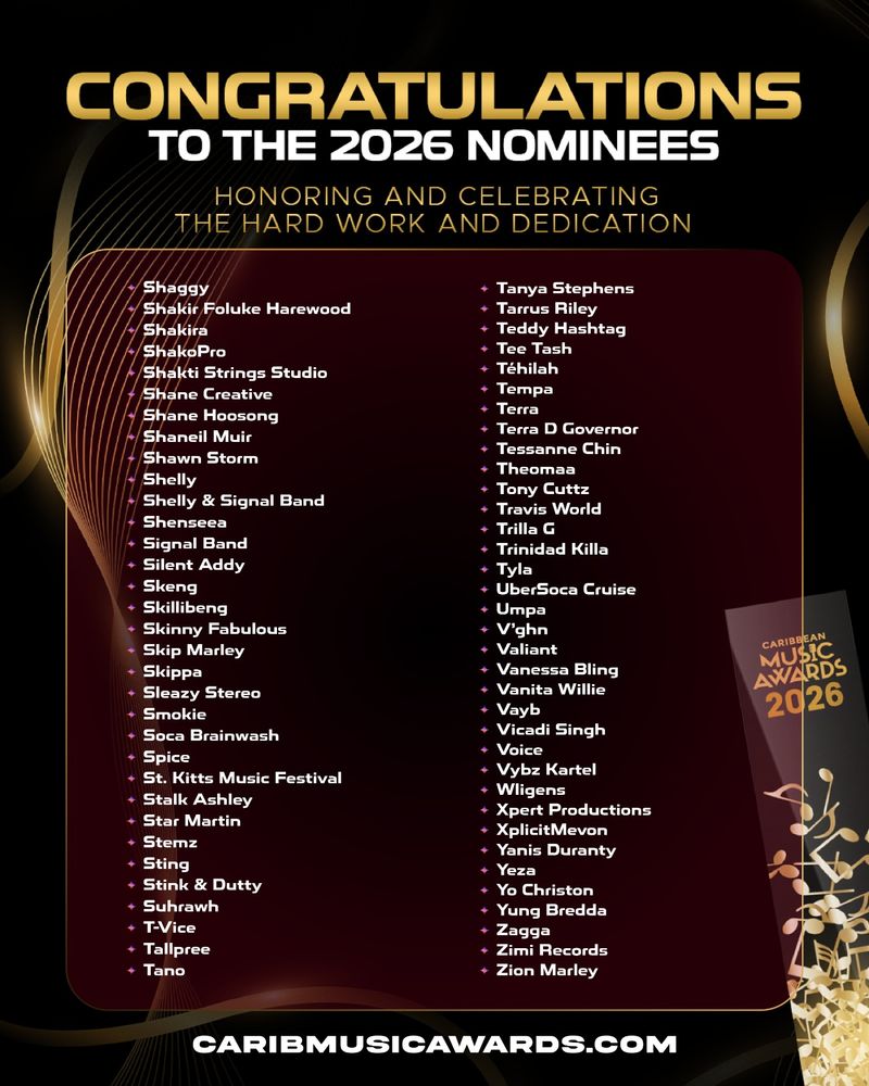 Photos: SHYNE, PATRA, CALYPSO ROSE, Alan Cavé to Be Honored at Caribbean Music Awards — photo 14 of 39