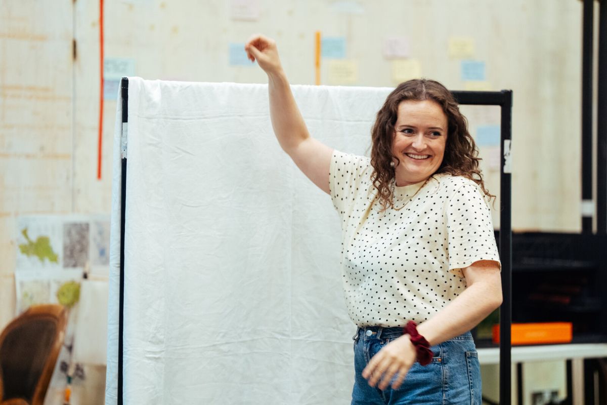 Jessica Brindle at Photos: Sophie Okonedo and More in Rehearsals for A MONTH IN THE COUNTRY at Donmar Warehouse