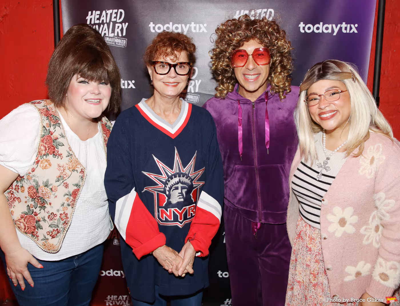 Photos: Susan Sarandon & Kaden Connors Visit HEATED RIVALRY: THE UNAUTHORIZED MUSICAL PARODY Image