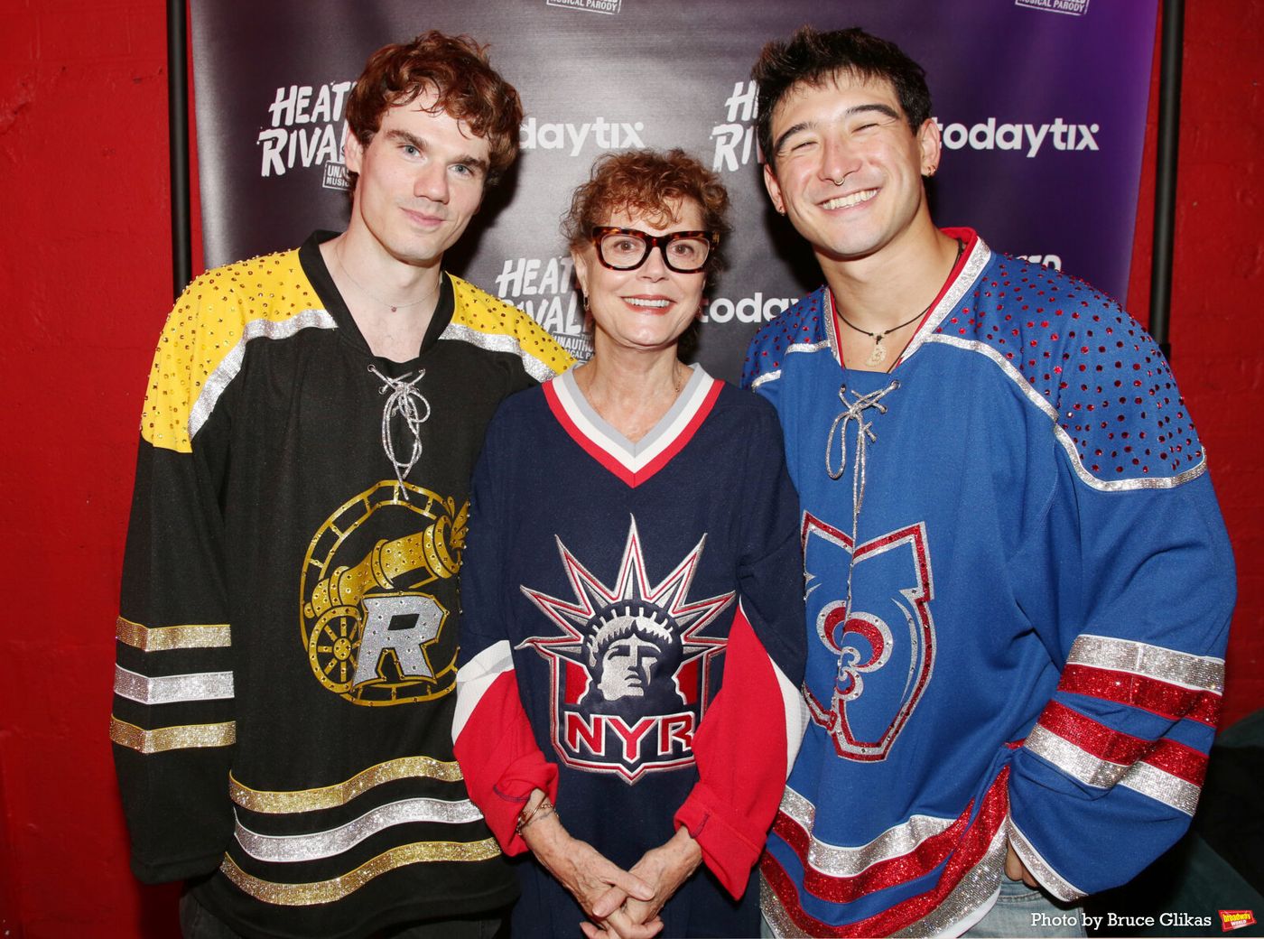 Photos: Susan Sarandon & Kaden Connors Visit HEATED RIVALRY: THE UNAUTHORIZED MUSICAL PARODY Image