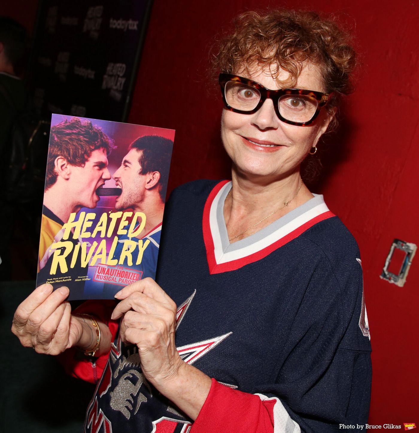 Photos: Susan Sarandon & Kaden Connors Visit HEATED RIVALRY: THE UNAUTHORIZED MUSICAL PARODY Image