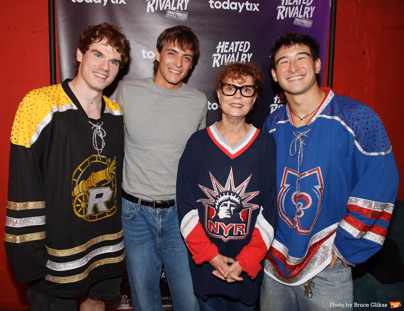 Photos: Susan Sarandon & Kaden Connors Visit HEATED RIVALRY: THE UNAUTHORIZED MUSICAL PARODY Image