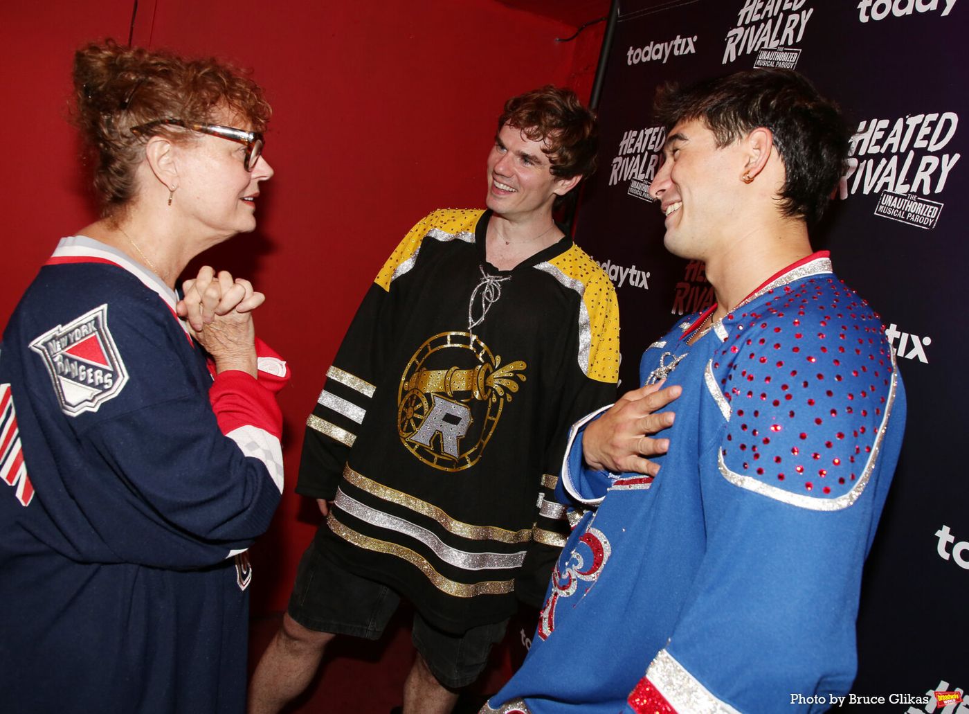 Photos: Susan Sarandon & Kaden Connors Visit HEATED RIVALRY: THE UNAUTHORIZED MUSICAL PARODY Image