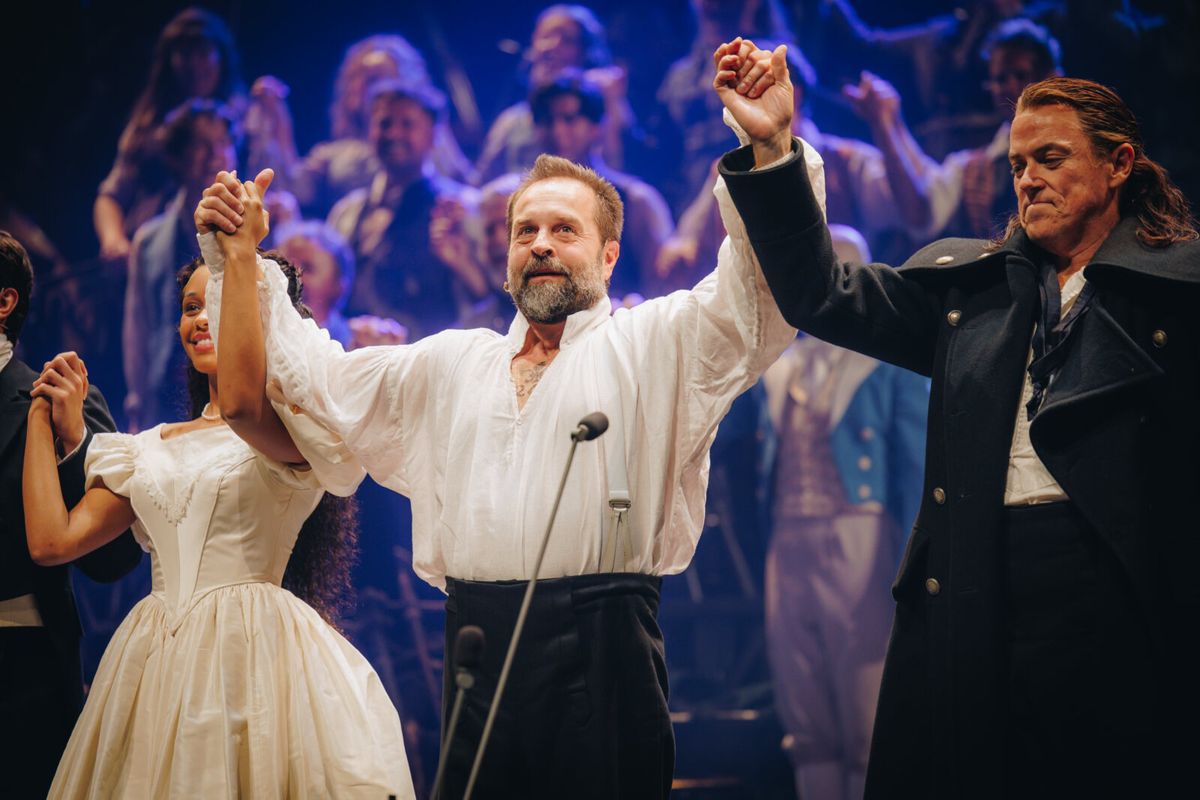 Beatrice Penny-Touré, Alfie Boe, Jeremy Secomb at Photos: LES MISÉRABLES Wraps 2-Year Arena Tour, Welcoming 1.3 Million Fans in 34 Cities