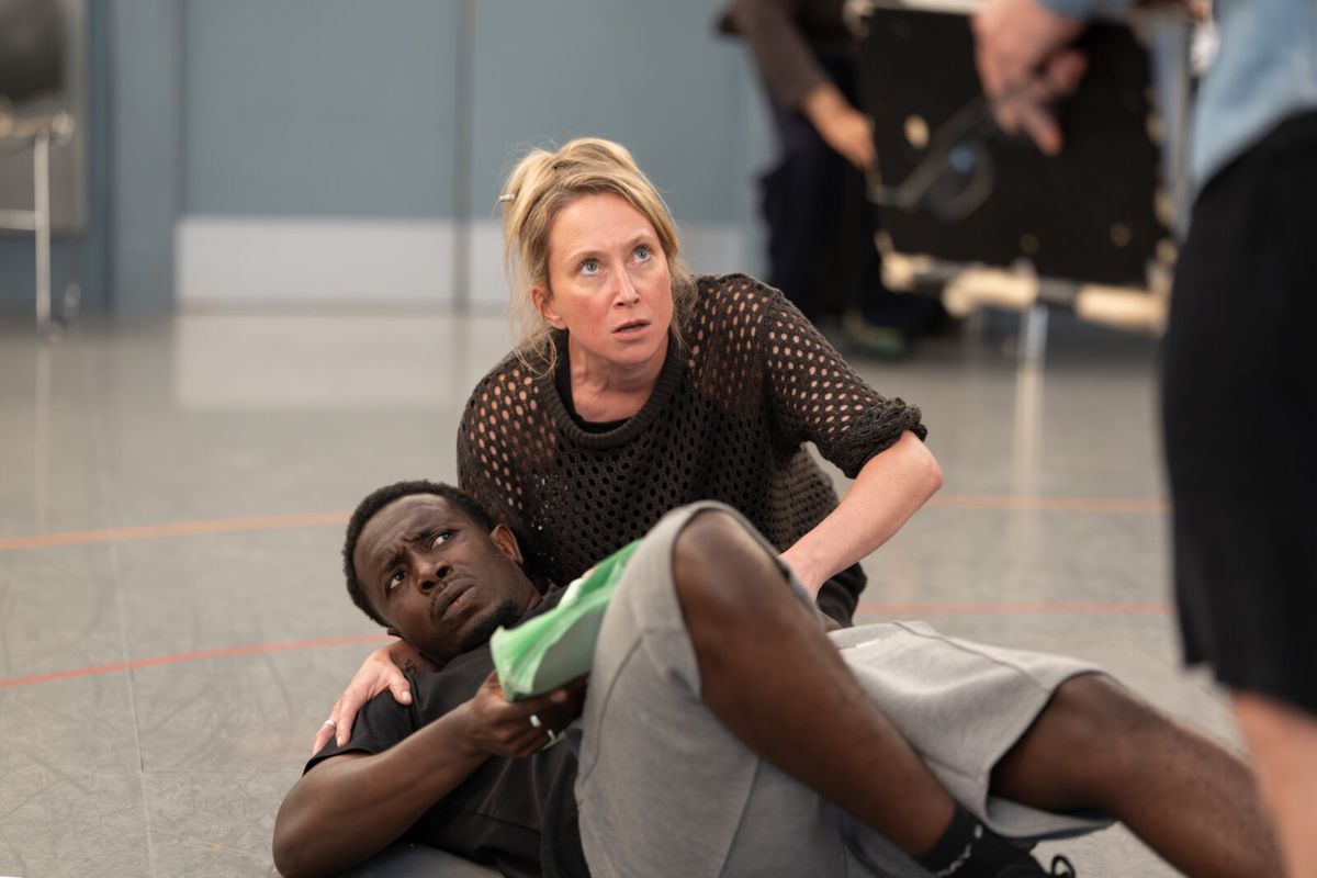 Katie Wimpenny and Fode Simbo at Photos: Ian McDiarmid and More Rehearse KING LEAR at Sheffield Theatres