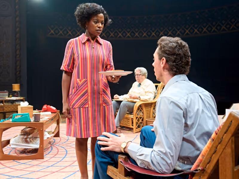 Review: HOW THE OTHER HALF LOVES, Starring Roger Allam, The Old Vic Image