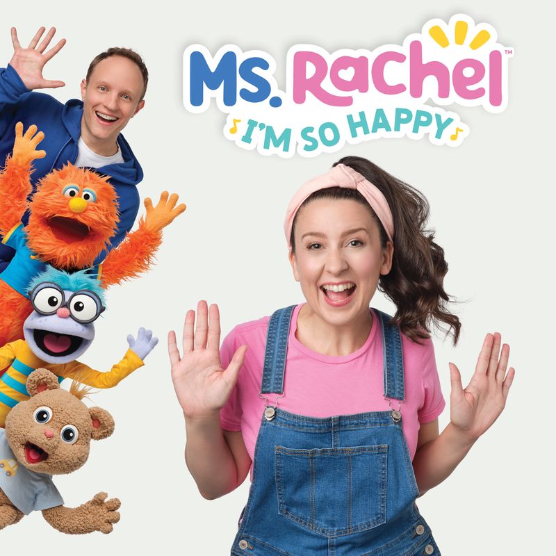 Ms. Rachel and Mr. Aron to Release I'M SO HAPPY Album Image