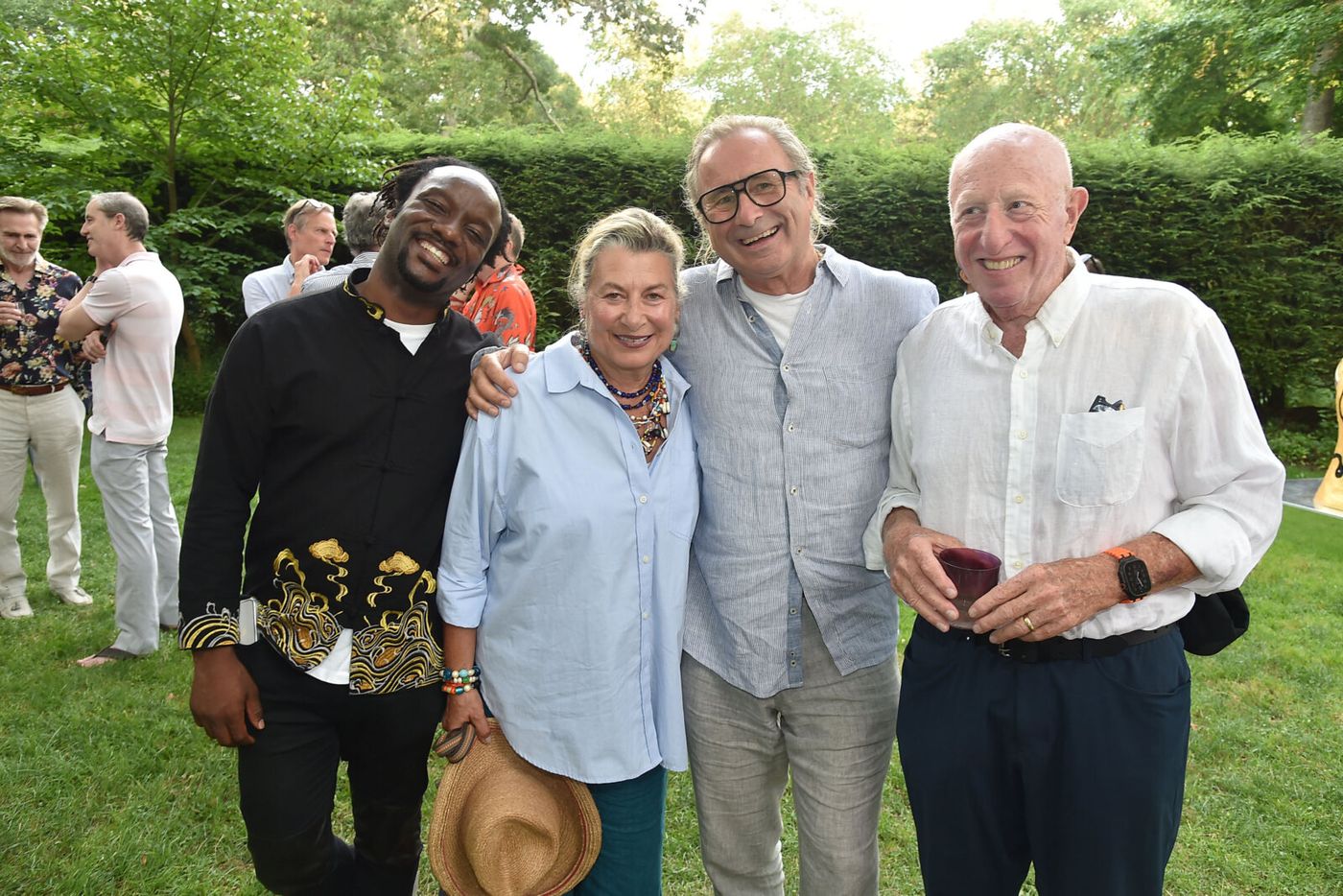 Photos: Llewellyn Sánchez-Werner Performs at LongHouse Reserve in Honor of Jack Lenor Larsen Image