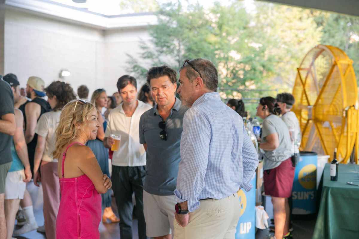 Jen Cody, Hunter Foster, Mike Isaacson at Photos: Beth Leavel Inducted Into The Muny Hall of Fame