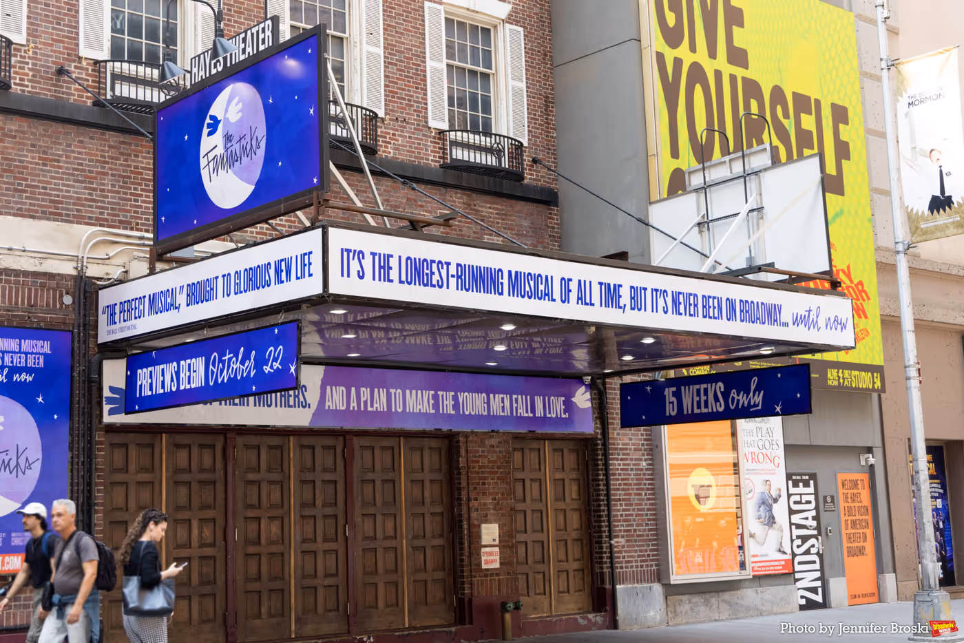 Up on the Marquee: THE FANTASTICKS Arrives on Broadway Image