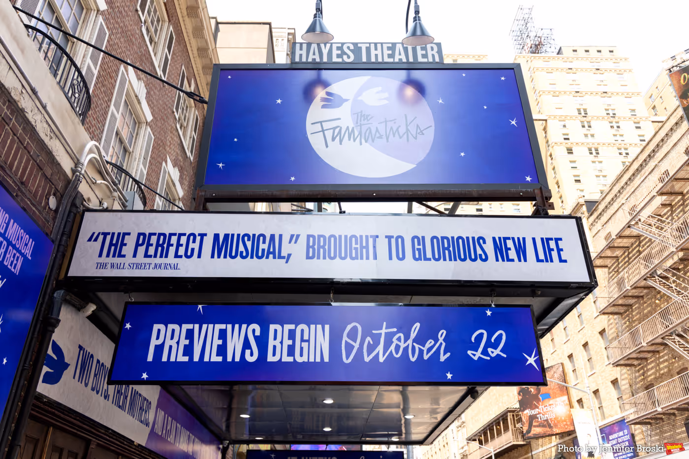 Up on the Marquee: THE FANTASTICKS Arrives on Broadway Image