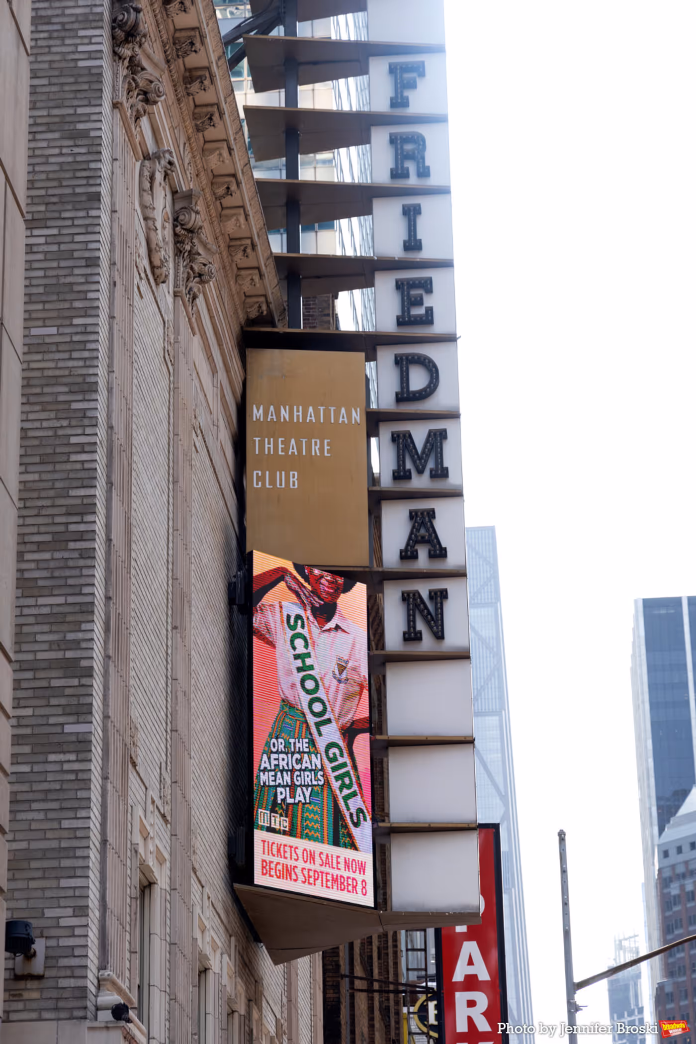 Up on the Marquee: SCHOOL GIRLS; OR, THE AFRICAN MEAN GIRLS PLAY on Broadway Image