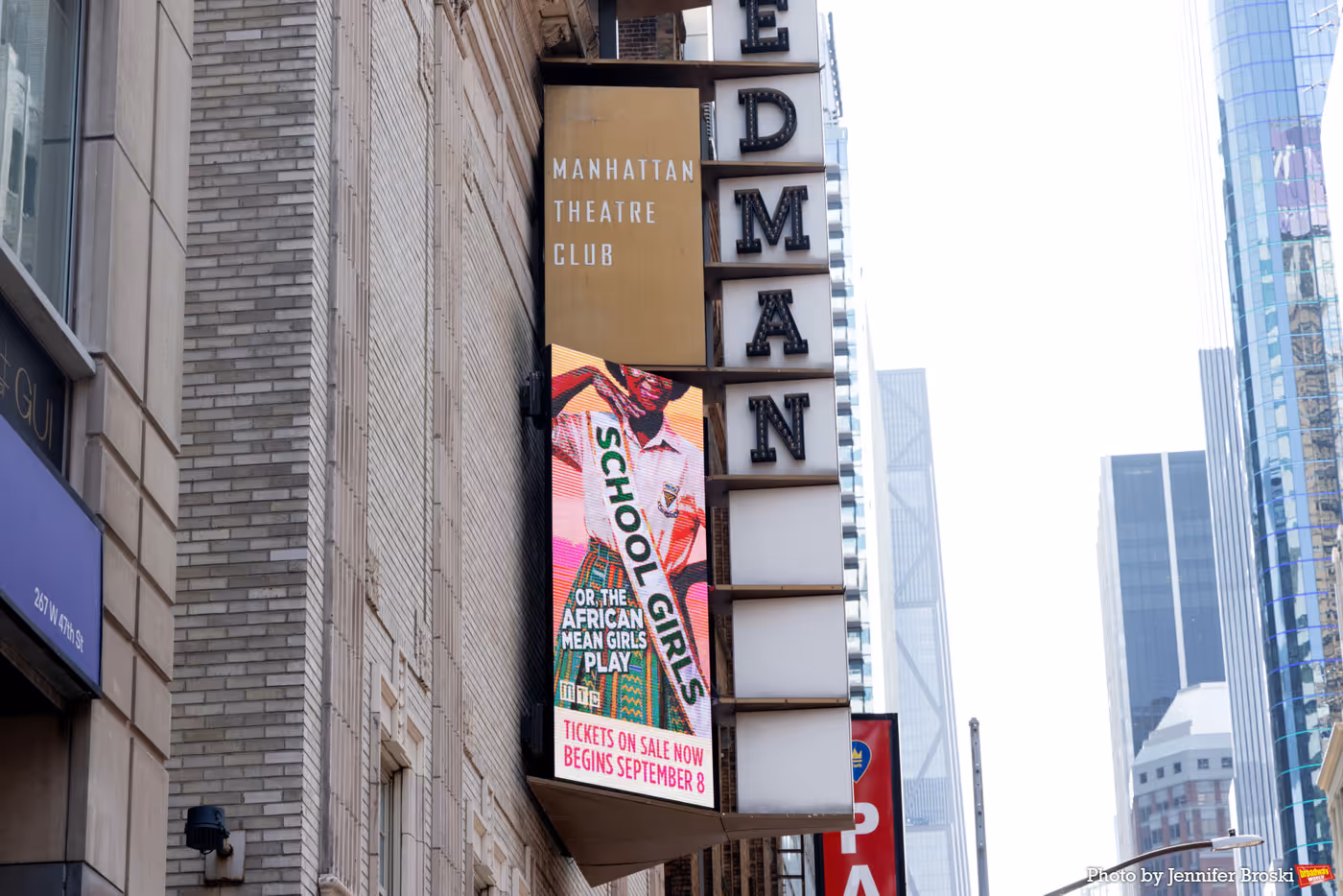 Up on the Marquee: SCHOOL GIRLS; OR, THE AFRICAN MEAN GIRLS PLAY on Broadway Image