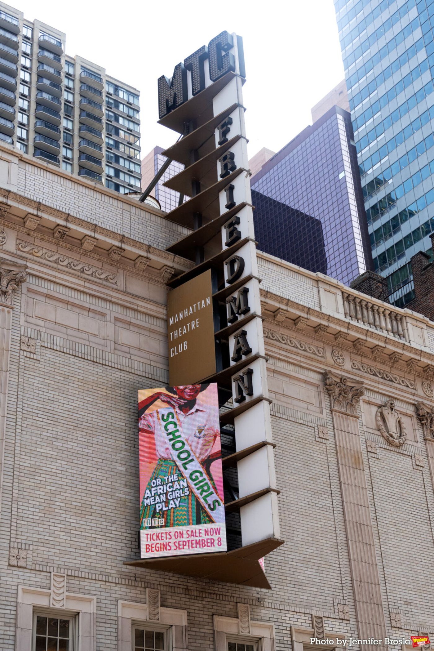 Up on the Marquee: SCHOOL GIRLS; OR, THE AFRICAN MEAN GIRLS PLAY on Broadway Image
