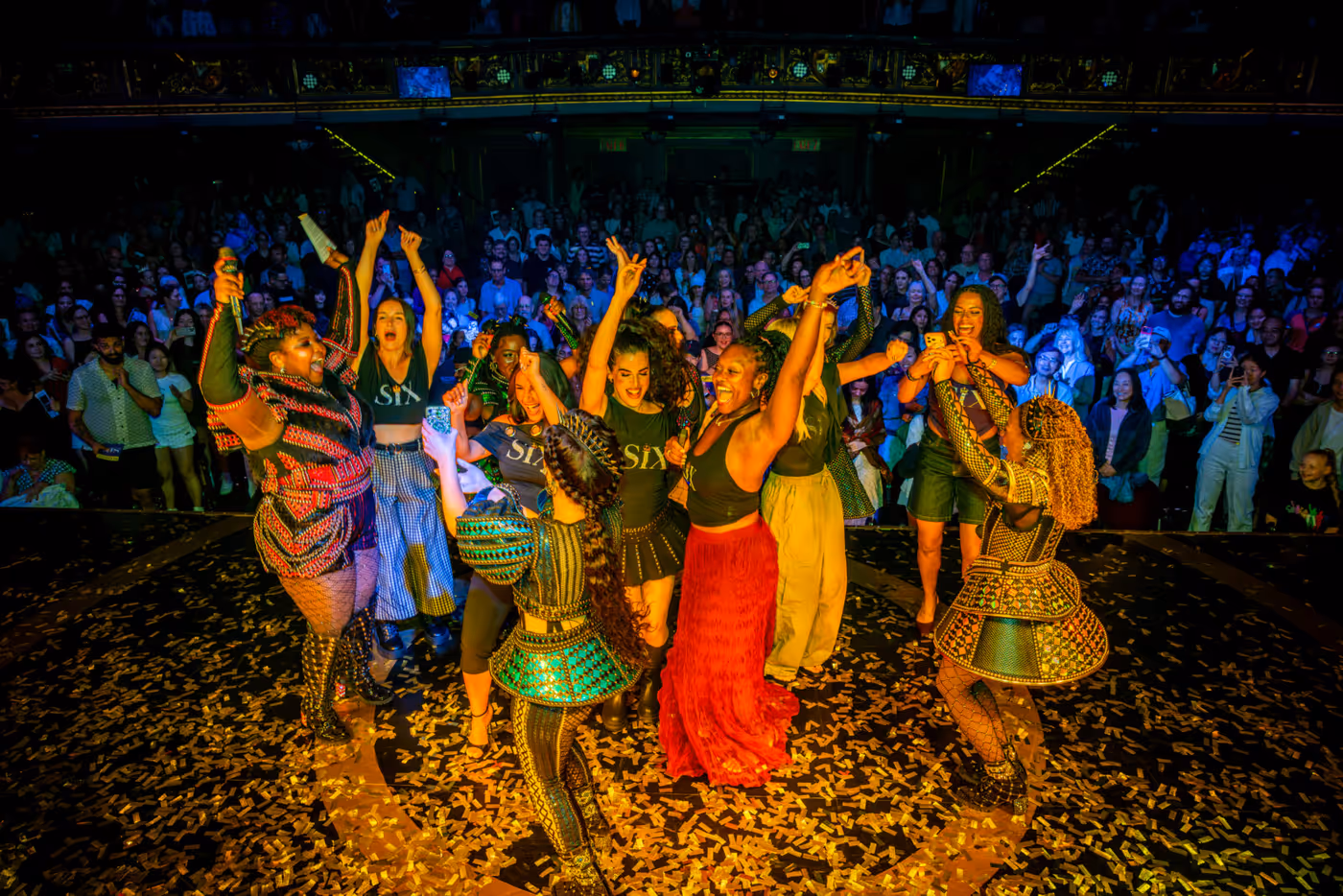 Photos: SIX OG West End Queens Join Broadway Queens Image