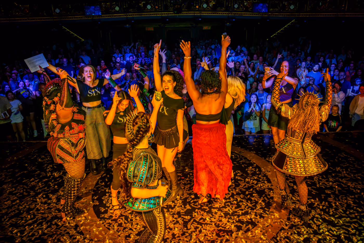 Photos: SIX OG West End Queens Join Broadway Queens Image
