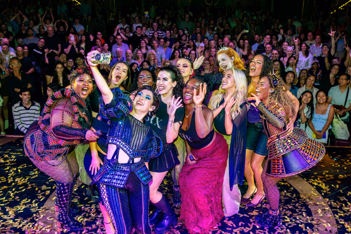 Photos: SIX OG West End Queens Join Broadway Queens Image