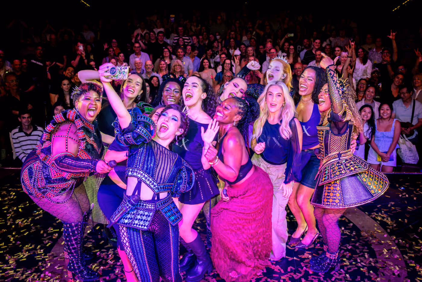 Photos: SIX OG West End Queens Join Broadway Queens Image