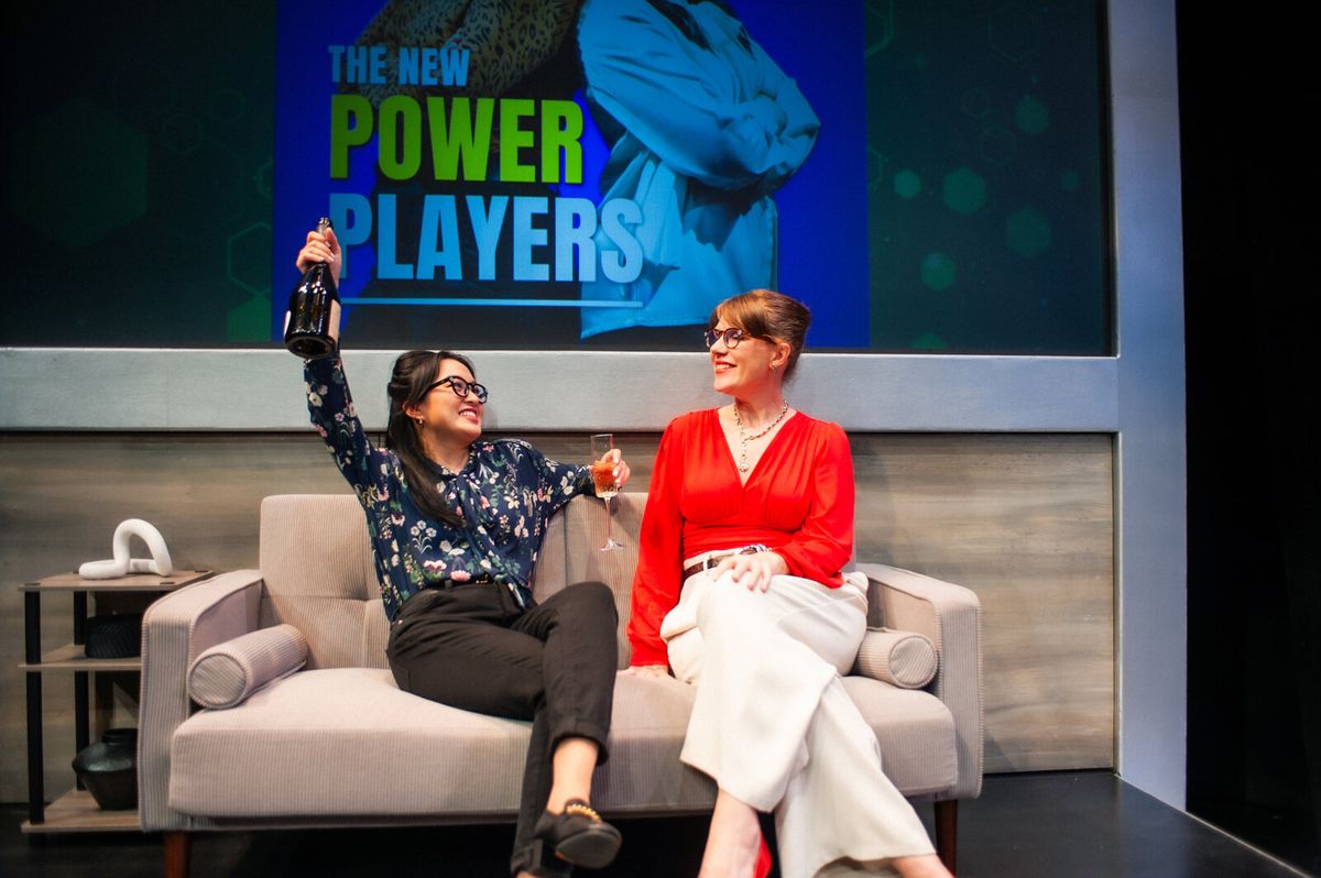 Sharon Shao, Lauren English at Photos: R.O.I. (RETURN ON INVESTMENT) World Premiere at San Francisco Playhouse