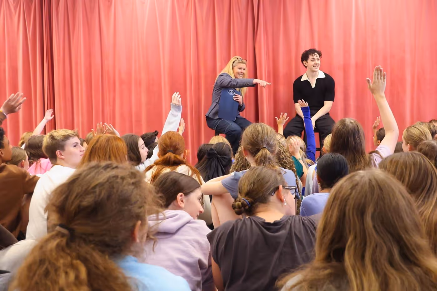 Photos: THE LOST BOYS Tony-Winner Ali Louis Bourzgui Visits Students at Broadway Artists Alliance Image