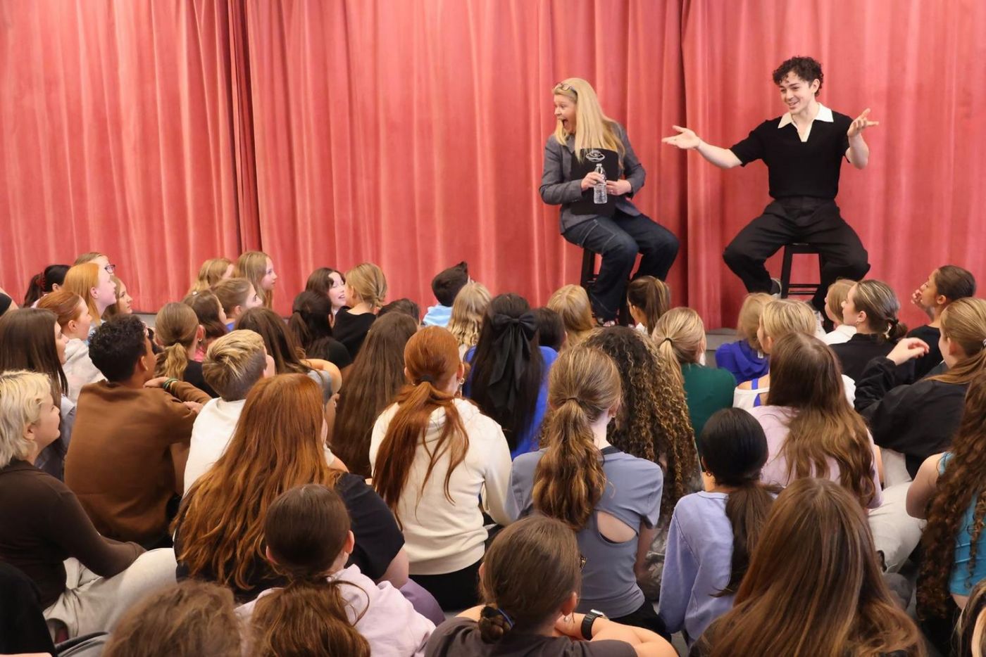 Photos: THE LOST BOYS Tony-Winner Ali Louis Bourzgui Visits Students at Broadway Artists Alliance Image