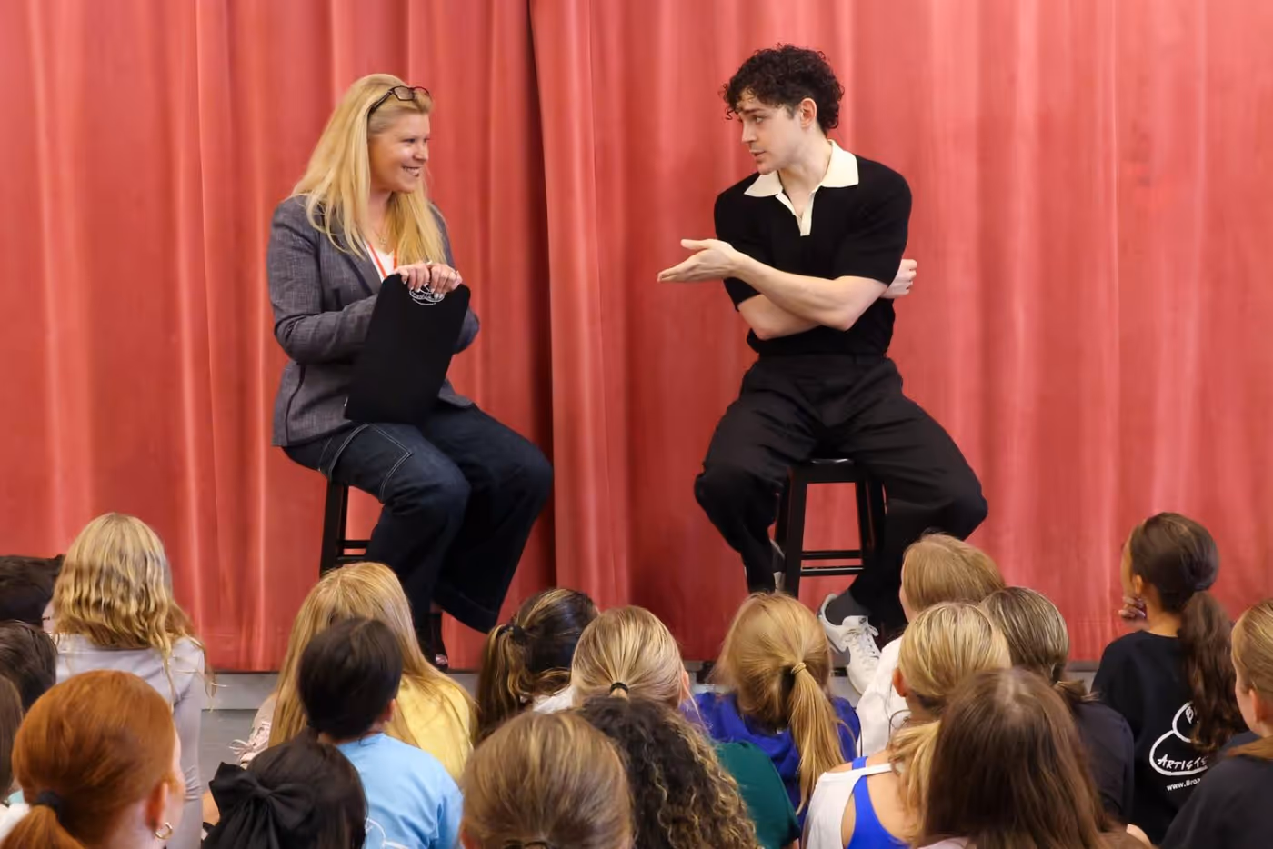Photos: THE LOST BOYS Tony-Winner Ali Louis Bourzgui Visits Students at Broadway Artists Alliance Image